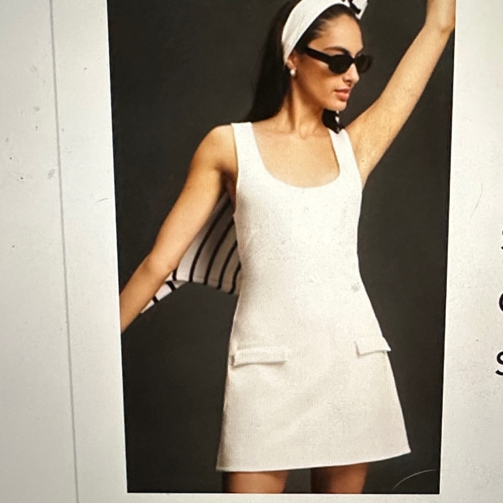 Maeve Sleeveless Scoop-Neck Mini Dress